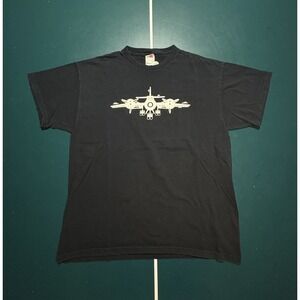 Vintage Rare If Harley Davidson Made An Airplane Would You Fly In It? T Shirt XL